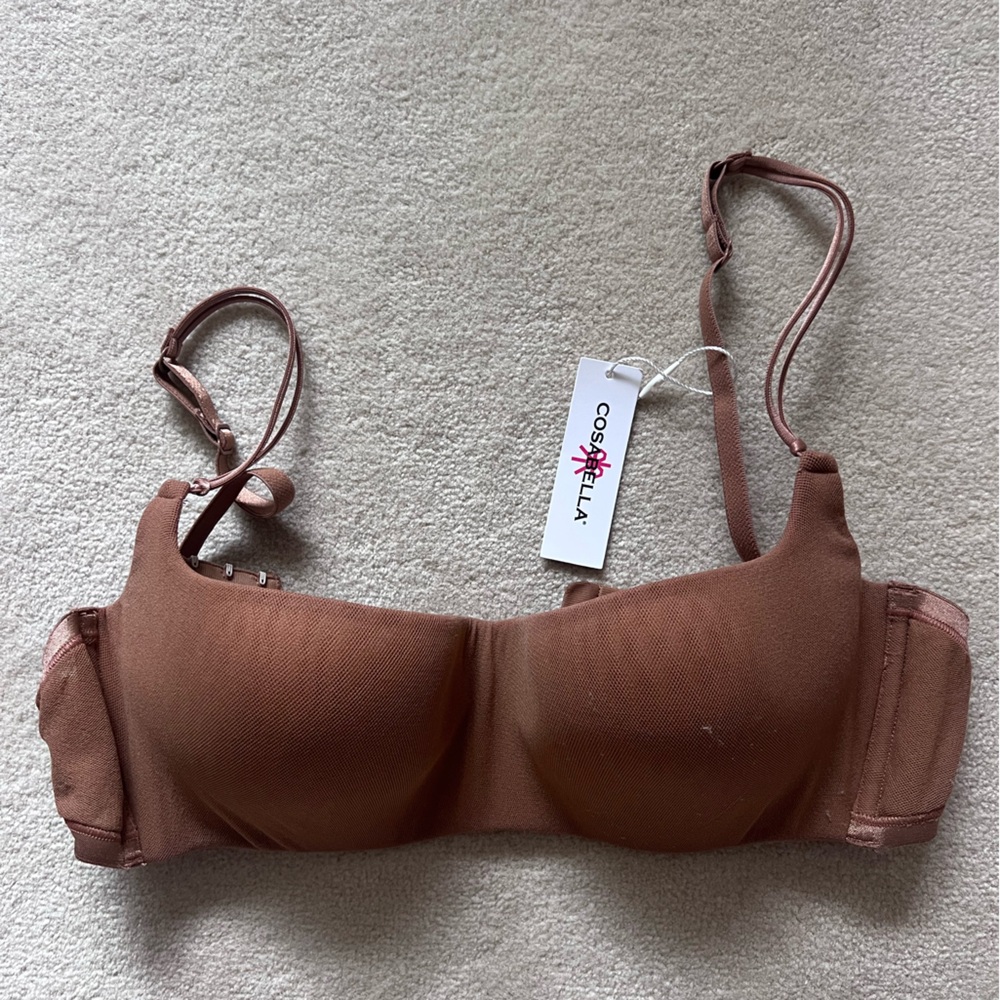 Cosabella Tan Bra with Adjustable Straps